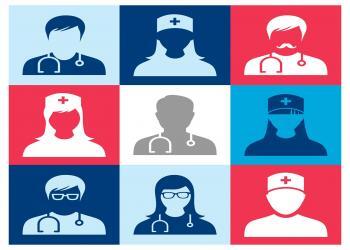 best medical logo color