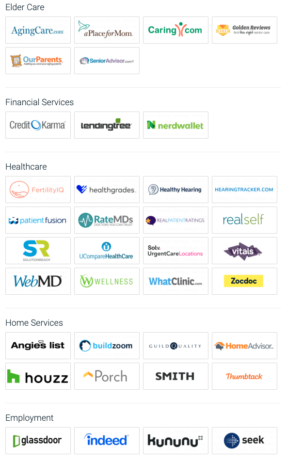 health care review sites